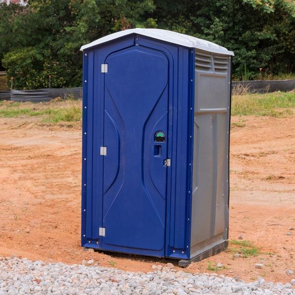 many companies offering short-term portable restroom rentals offer customization options for the outside appearance of the units